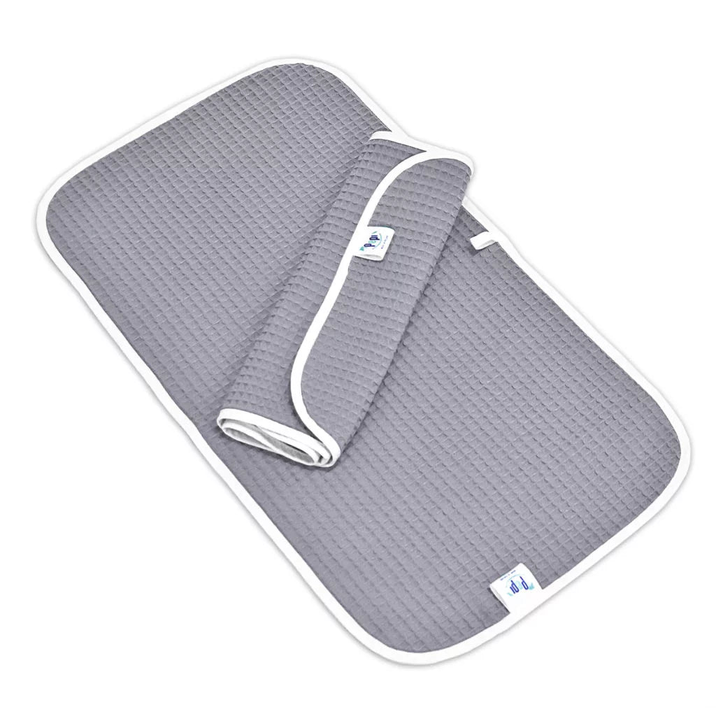 Fürdőszett: kapucnis törölköző és 2 kis törölköző - Safari Grey