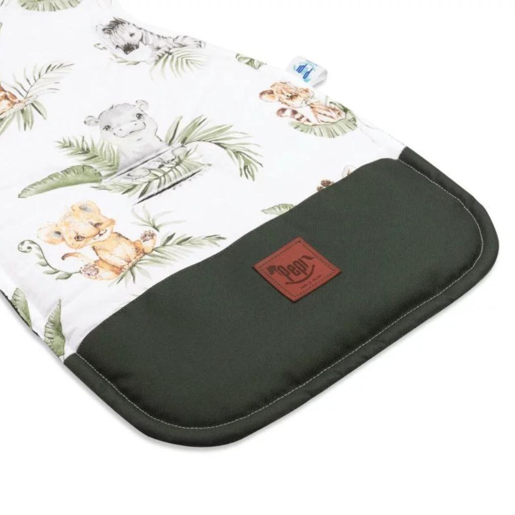 Babakocsi betét - Afrimals - pamut/velvet