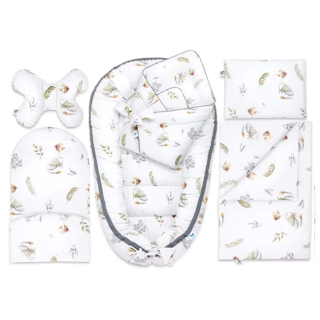 Baba szett 6 az 1-ben - Lady Goose - pamut