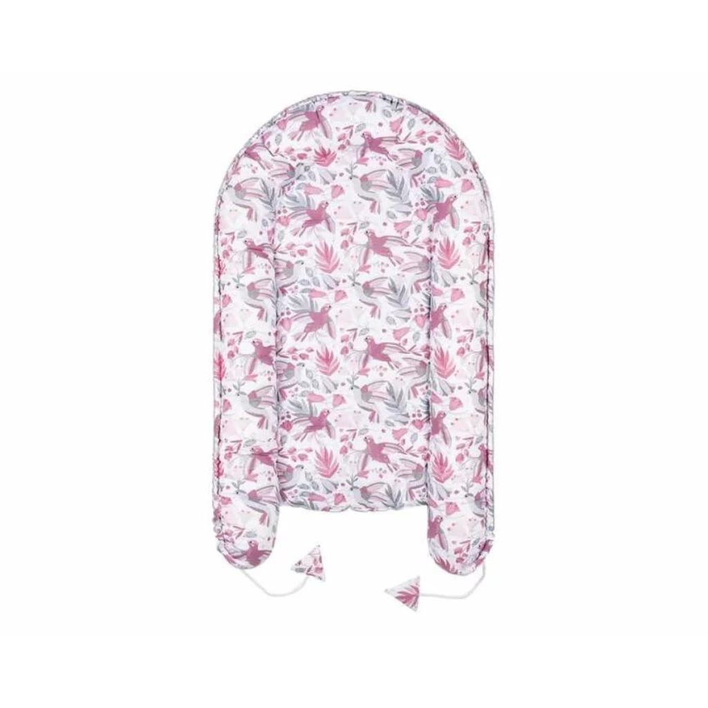 Babafészek - Hummingbird grey - pamut/velvet