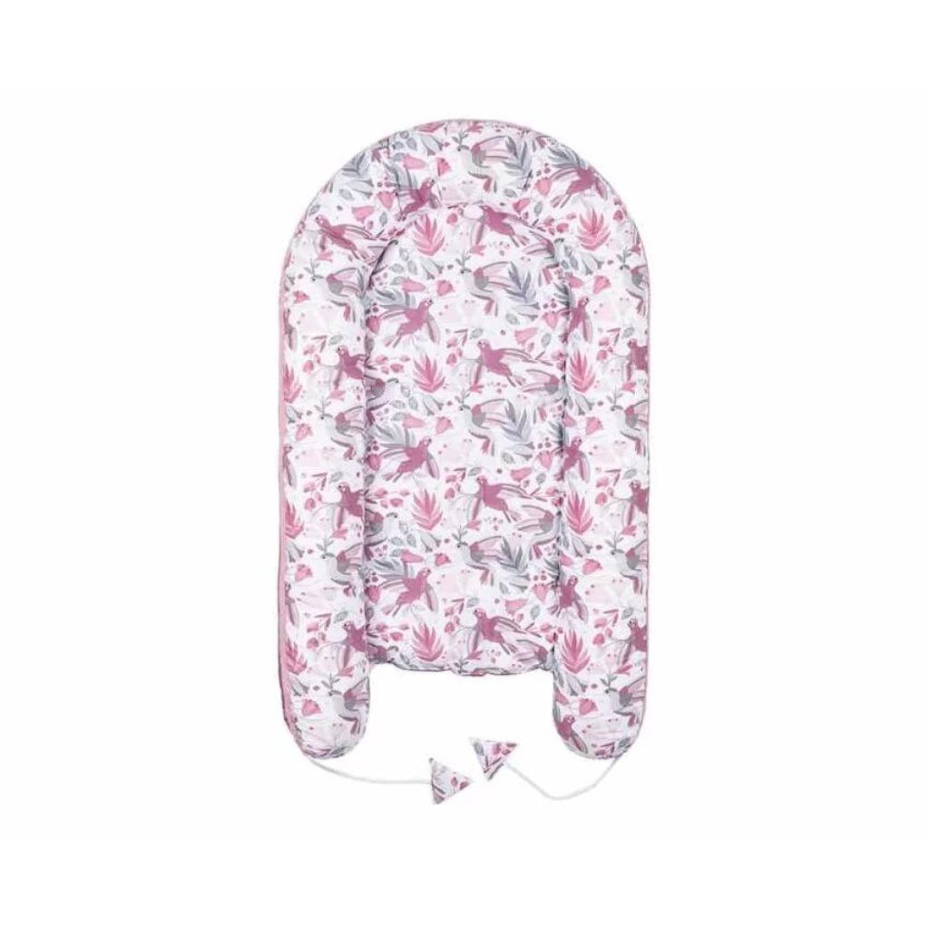 Babafészek - Hummingbird old rosa - pamut/velvet