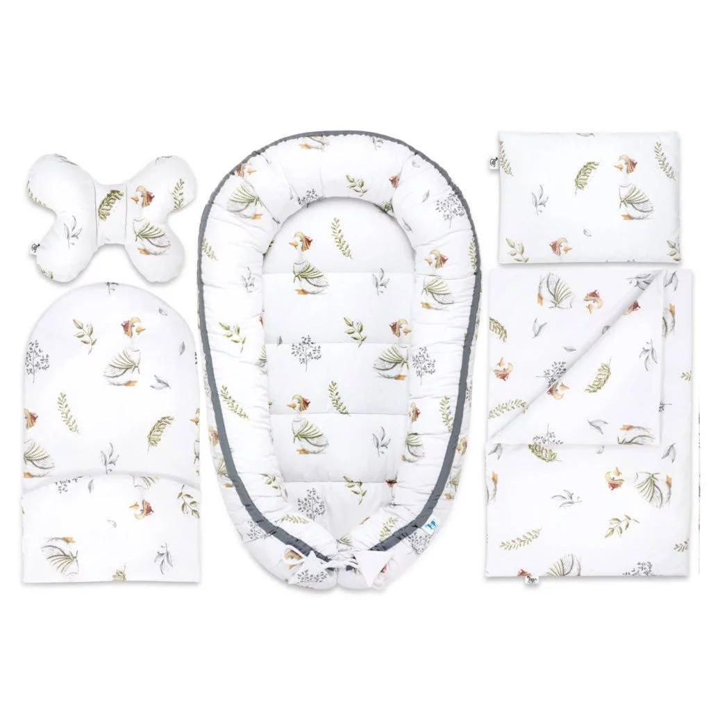 Baba szett 5 az 1-ben - Lady Goose - pamut