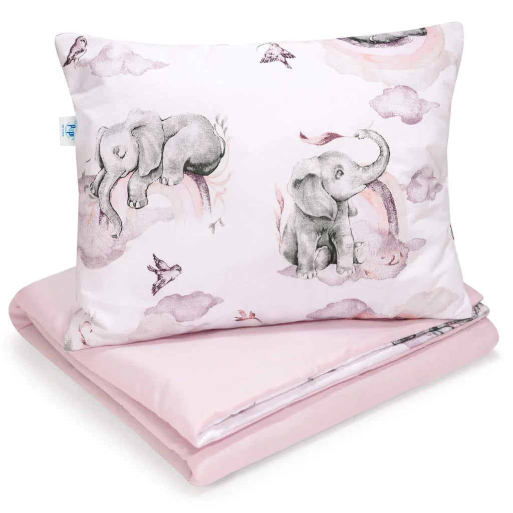 Szett 30×40-ös párna és 75×100-ös takaró – Eledreams Pink – pamut