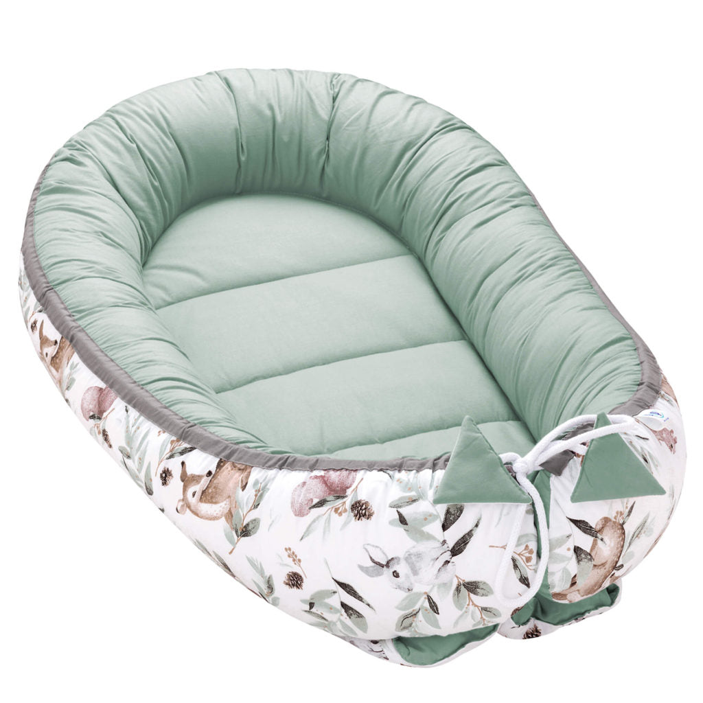 Babafészek - Green Groove Sage - pamut