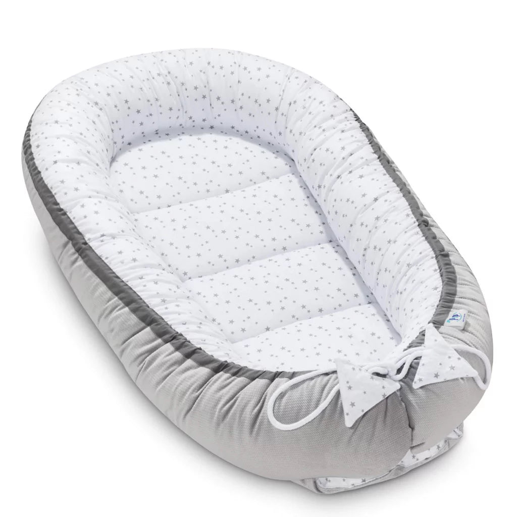 Babafészek - Grey Galaxy - pamut/velvet