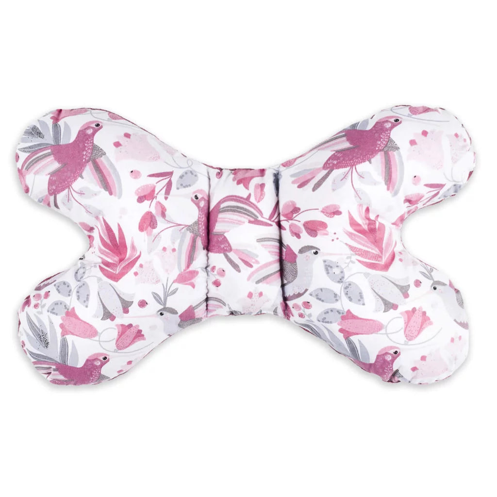 Pillangó párna - Hummingbird old rosa – pamut/velvet