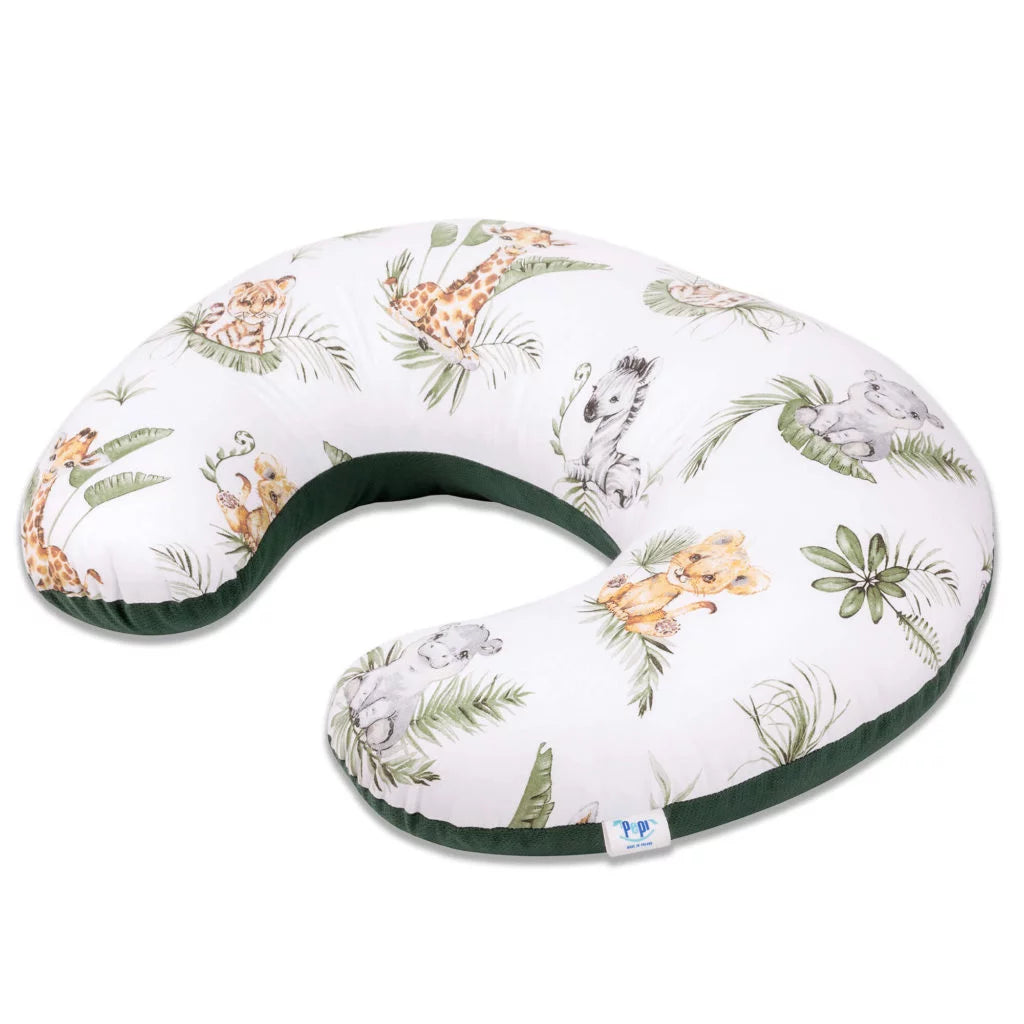 Kifli szoptatós párna - Afrimals - pamut/velvet