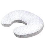 Kifli szoptatós párna - Grey Galaxy - pamut/velvet