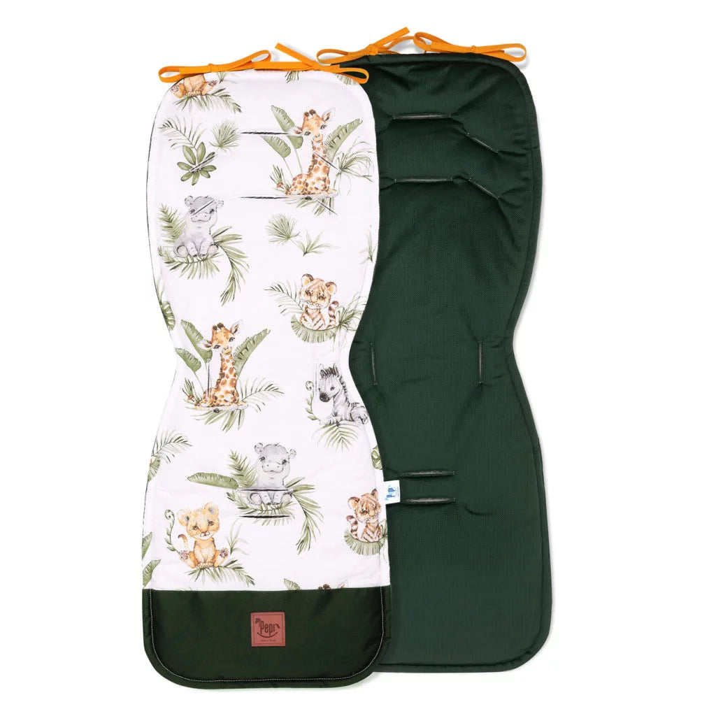 Babakocsi betét - Afrimals - pamut/velvet