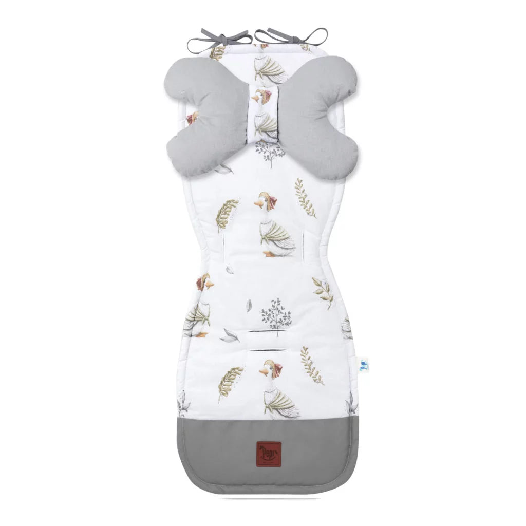 Babakocsi betét 5az1-ben szett - Lady Goose - pamut/velvet