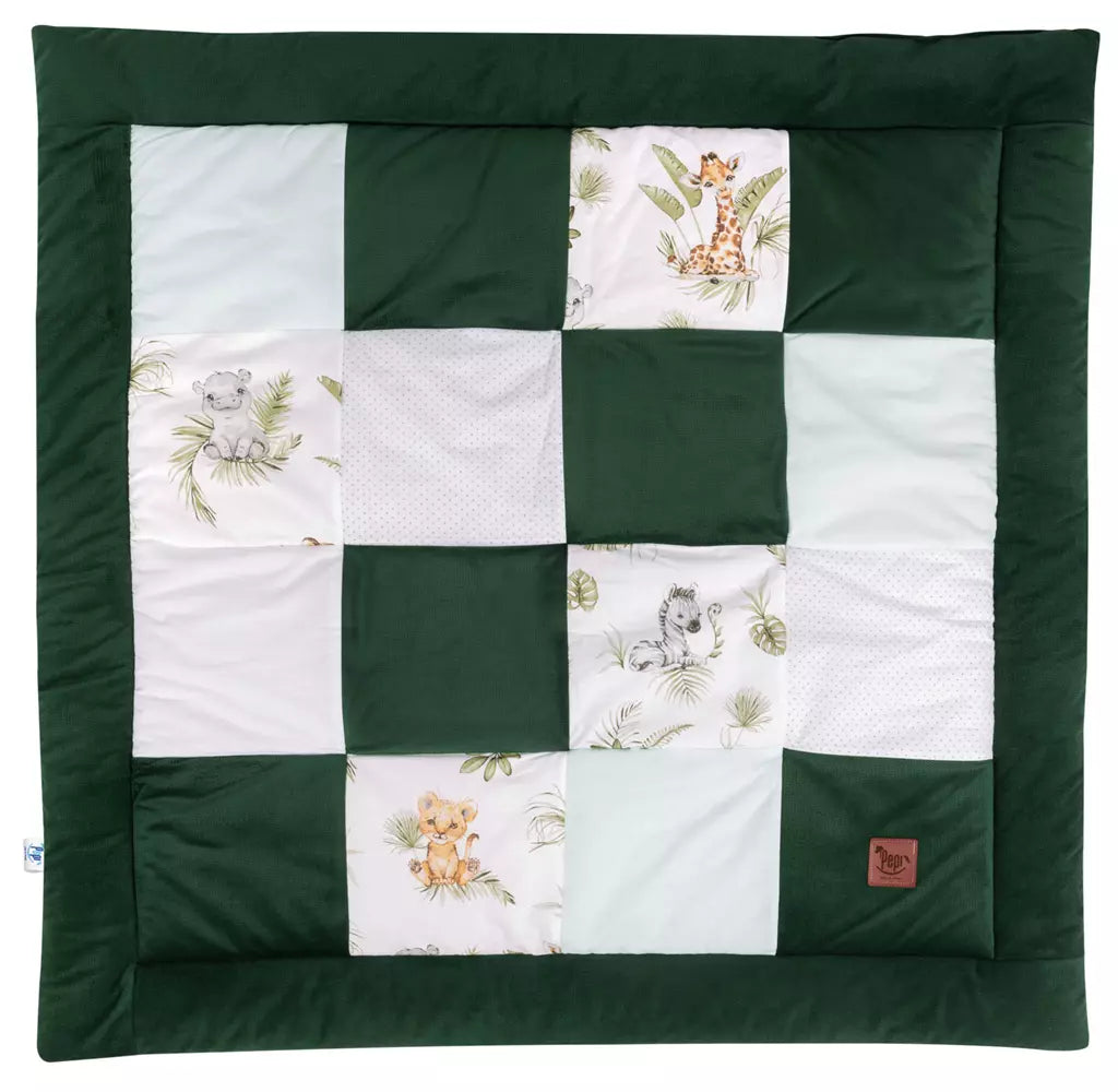 Játszószőnyeg PATCHWORK - Afrimals