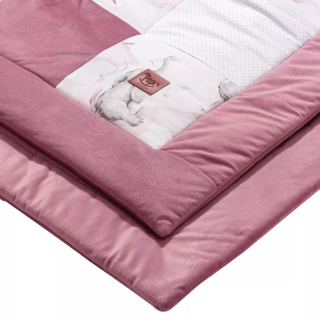 Játszószőnyeg PATCHWORK - Eledreams Pink