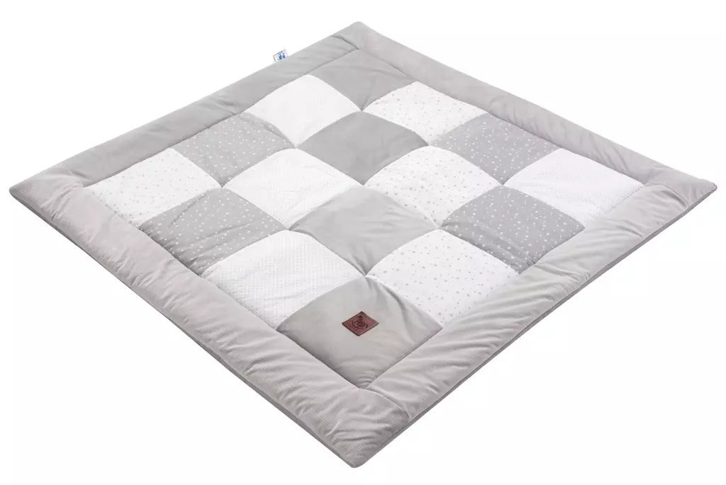 Játszószőnyeg PATCHWORK - Grey Galaxy