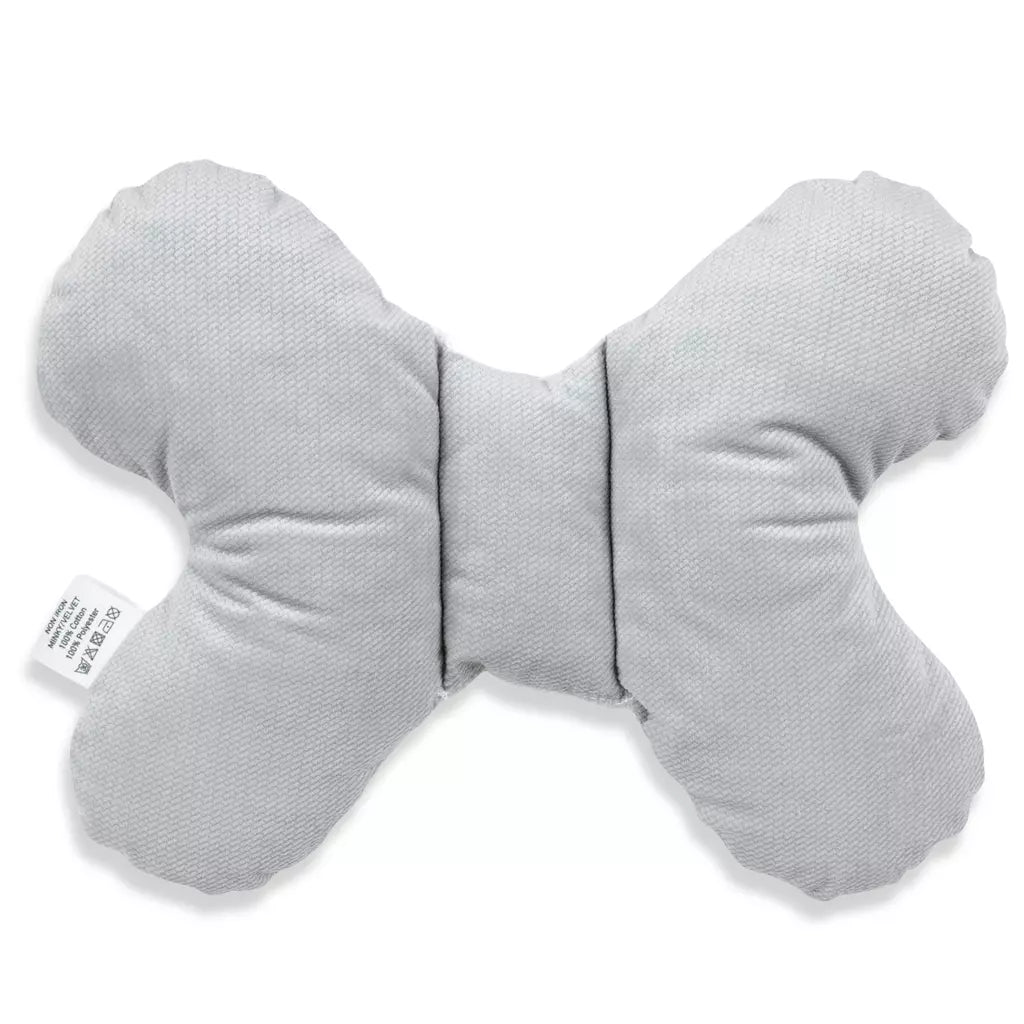 Pillangó párna - Lady Goose grey – pamut/velvet