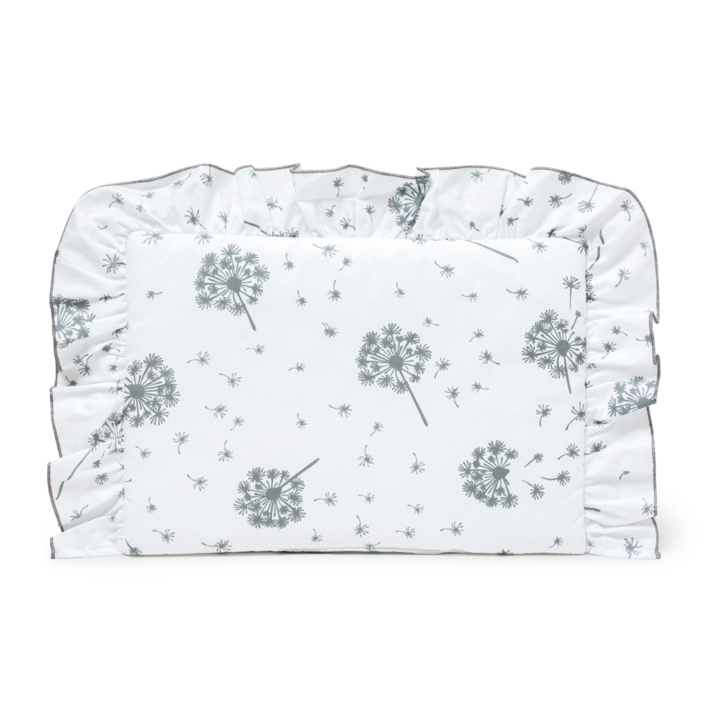 Lapos párna fodrokkal 25×35 - Summer Wind - pamut