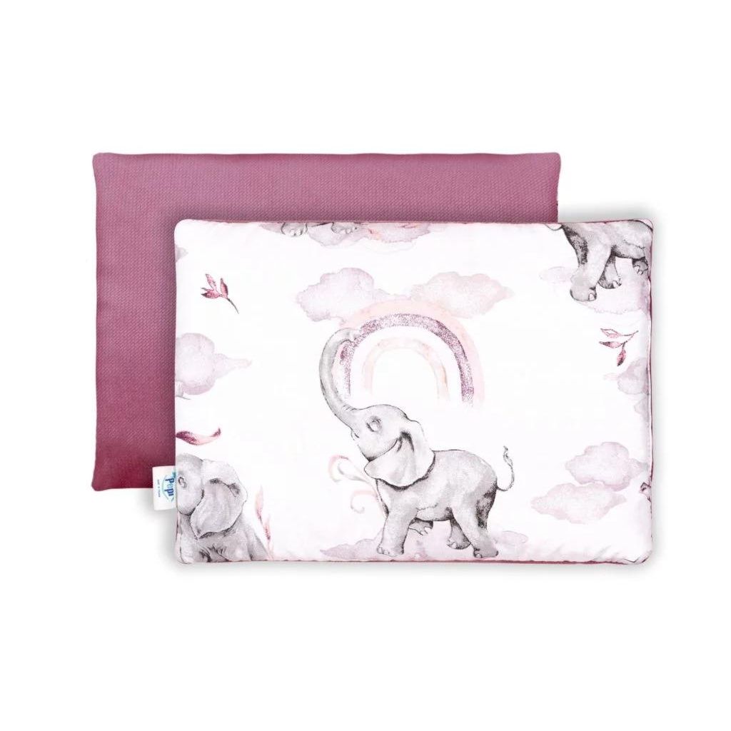 Szett 25x35-ös párna és 55x75-ös takaró – Eledreams Pink – pamut/velvet
