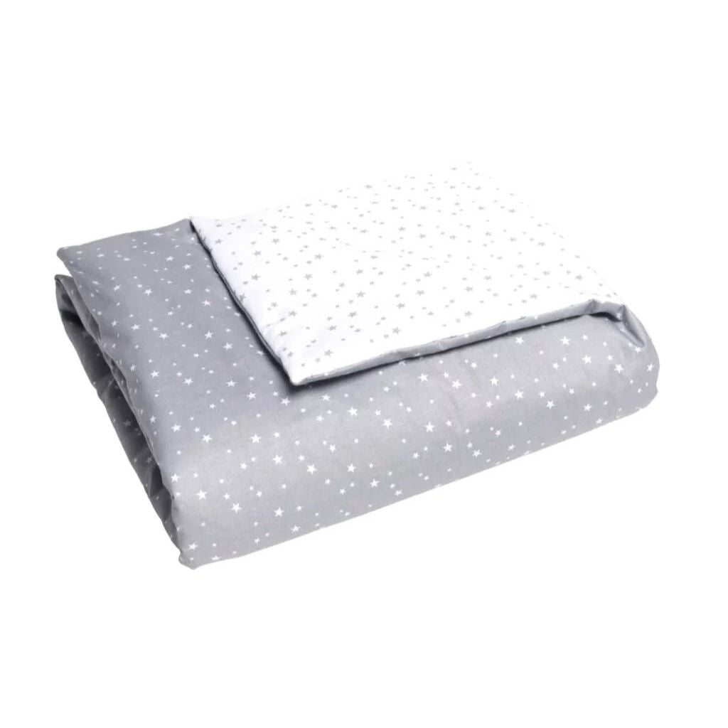 Szett 30×40-ös párna és 75×100-ös takaró – Grey Galaxy – pamut