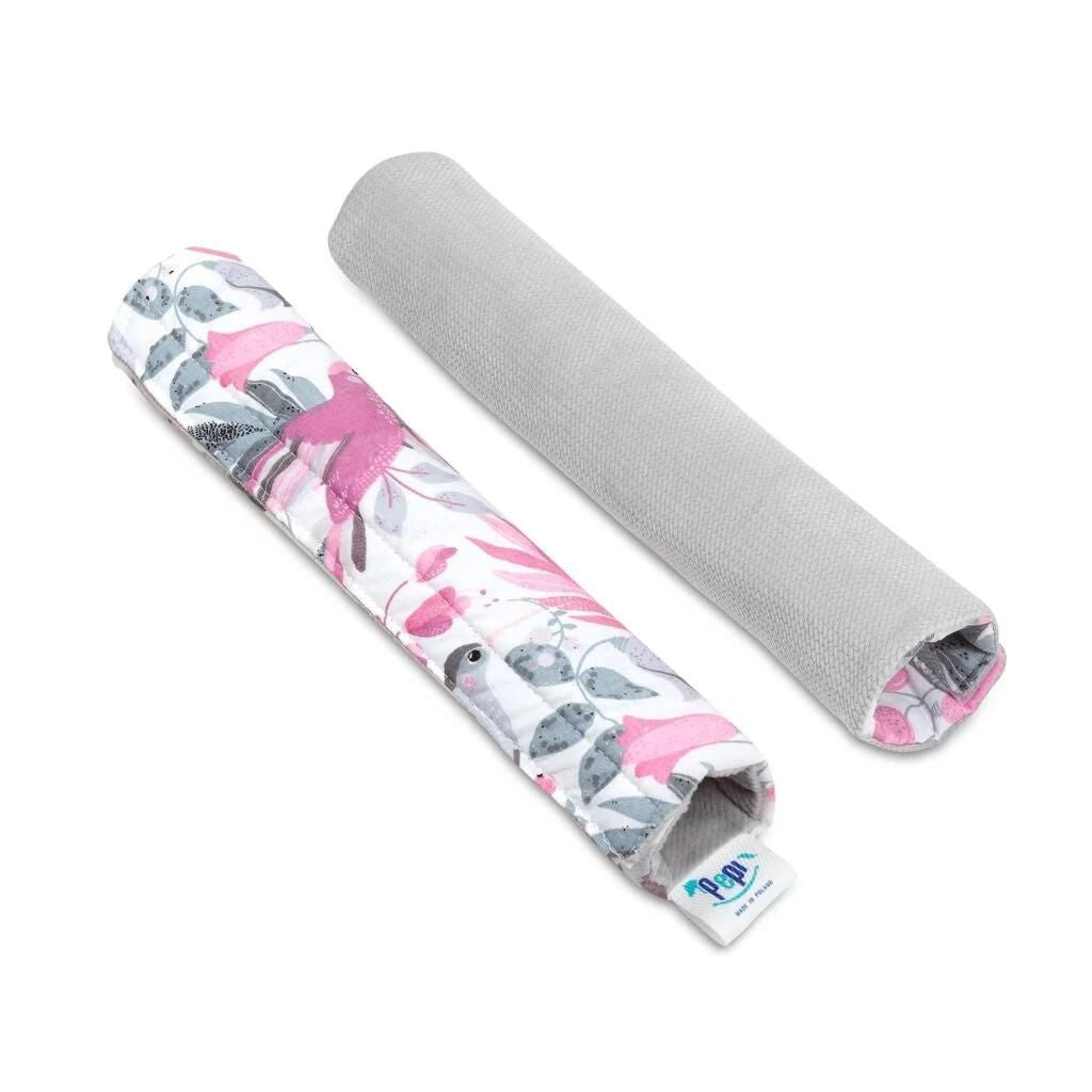 Babakocsi betét 5az1-ben szett - Hummingbird grey - pamut/velvet