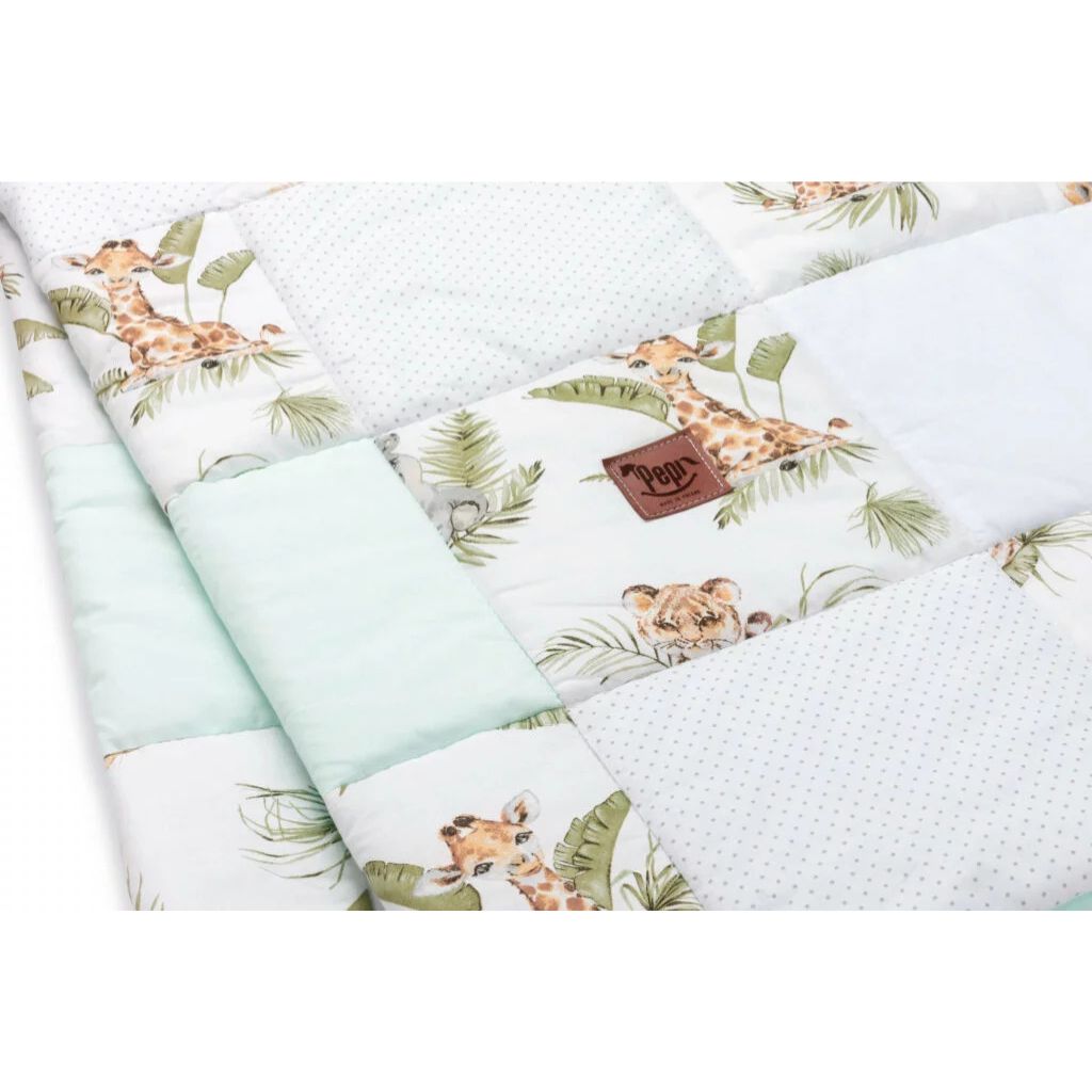 Paplan PATCHWORK 100x140 - Afrimals - pamut