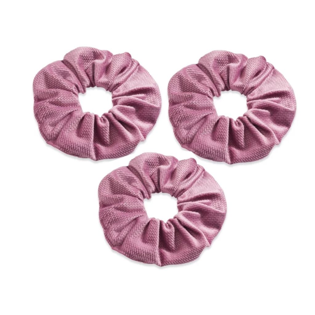 Velvet Scrunchie hajgumi -  old rosa