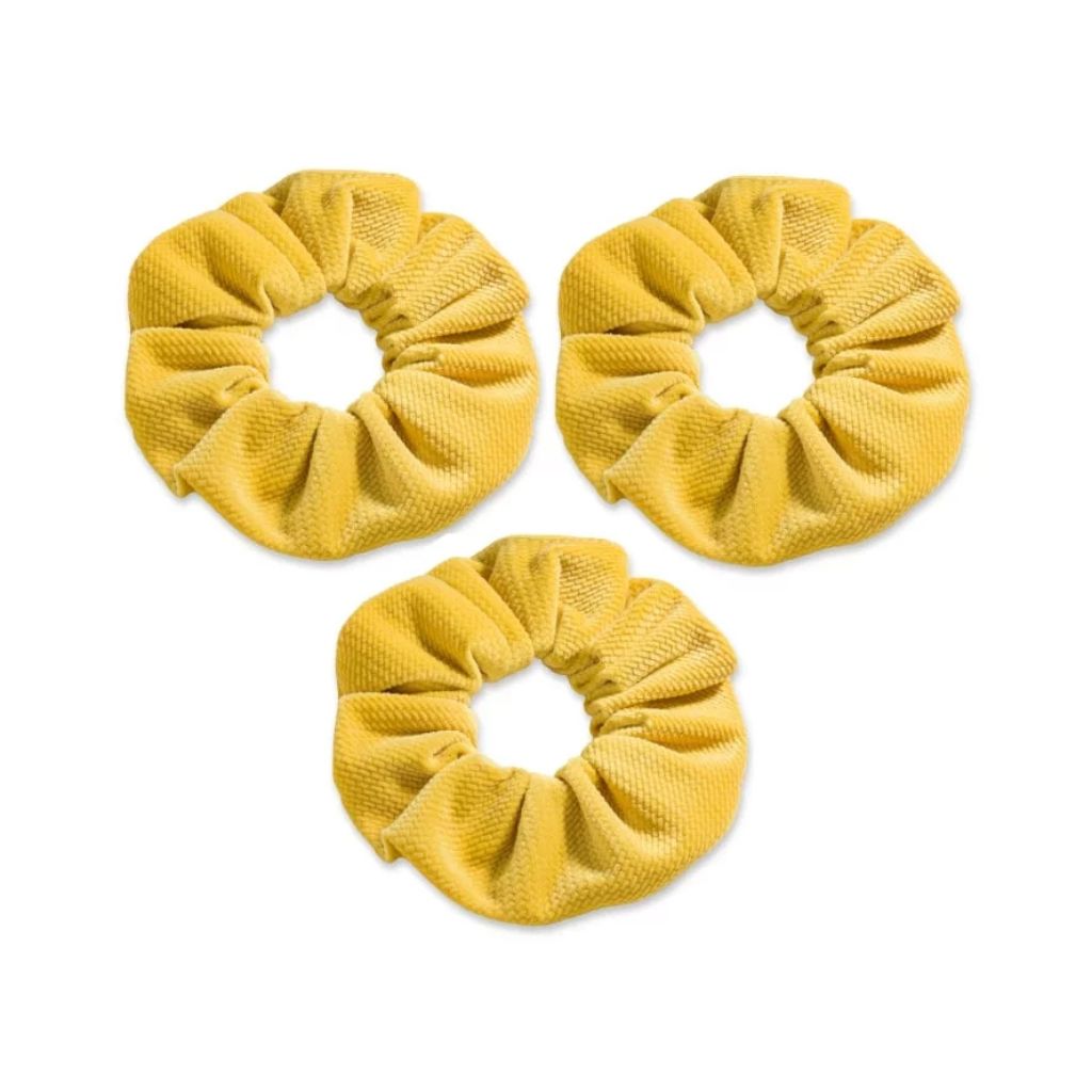 Velvet Scrunchie hajgumi - honey