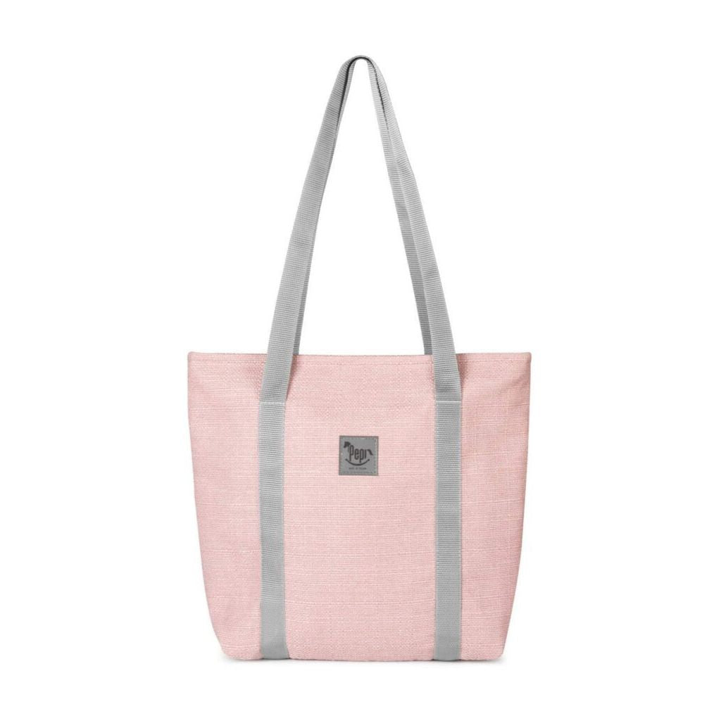 Shopper táska cipzárral - rose linen