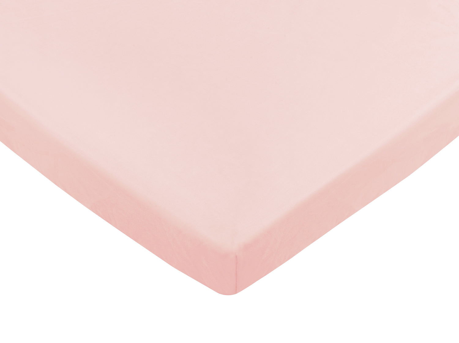 Lepedő pamut kiságyba gumis 60x120 - Pastel Pink