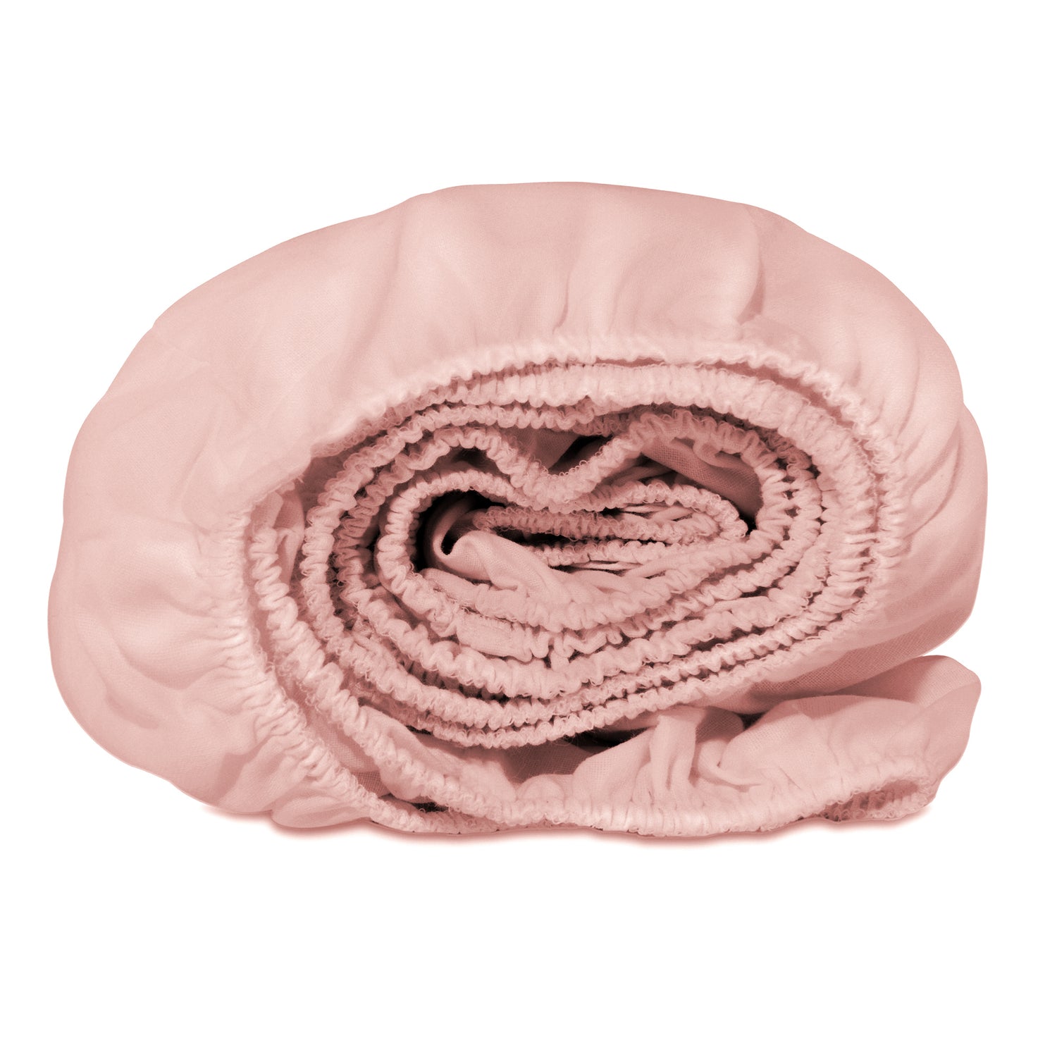 Lepedő pamut kiságyba gumis 60x120 - Pastel Pink