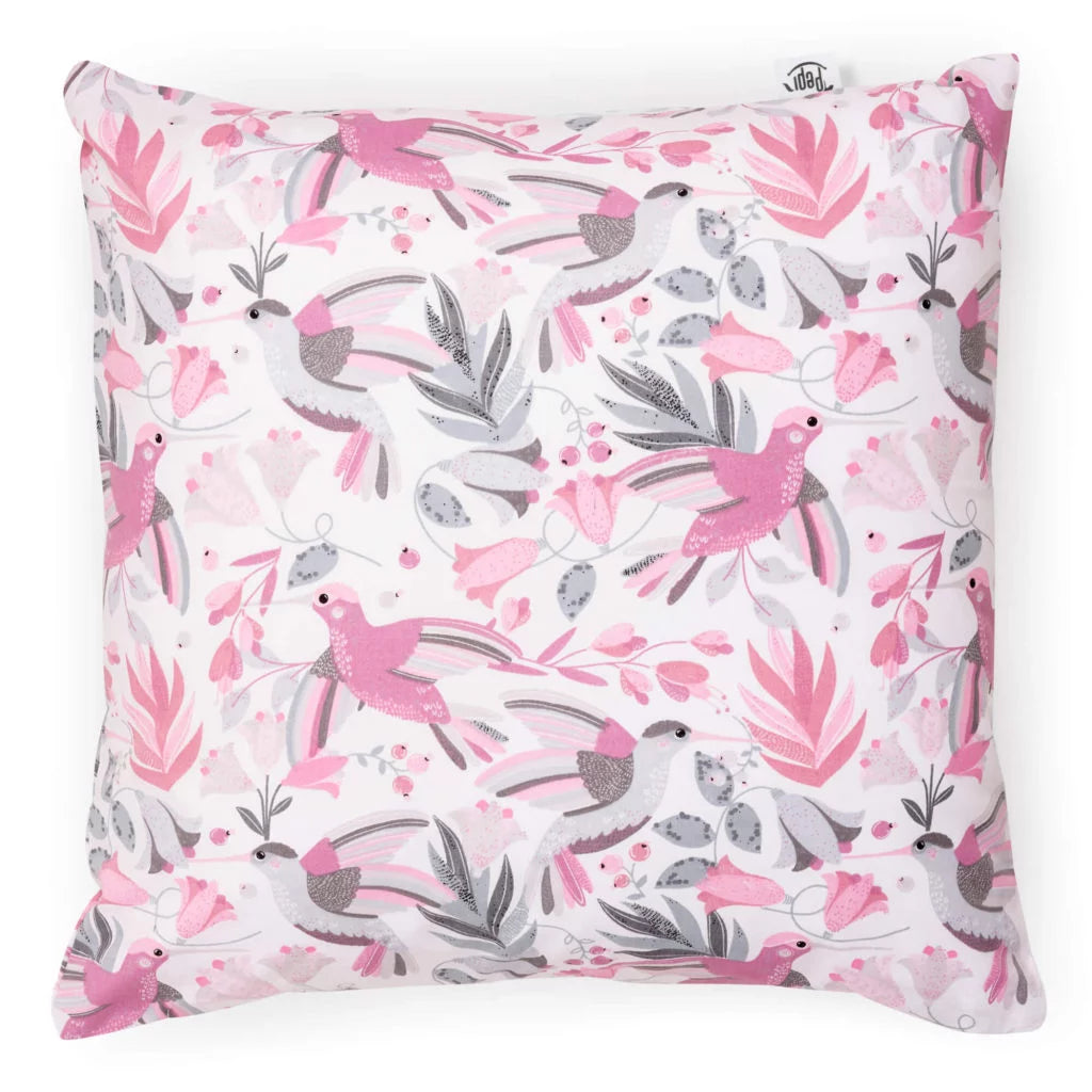 Párnahuzat 40×40 - Hummingbird - pamut