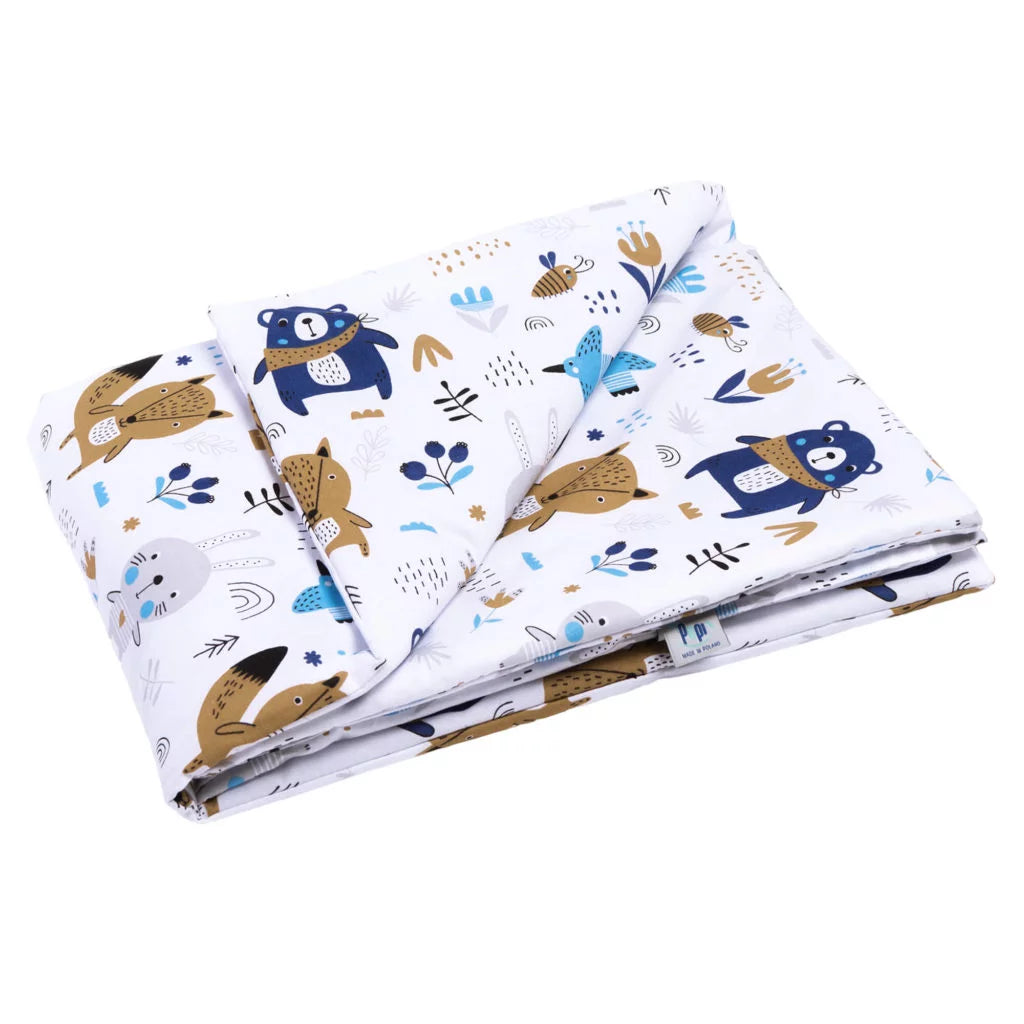 Paplan 55×75 - Blue Bear - pamut