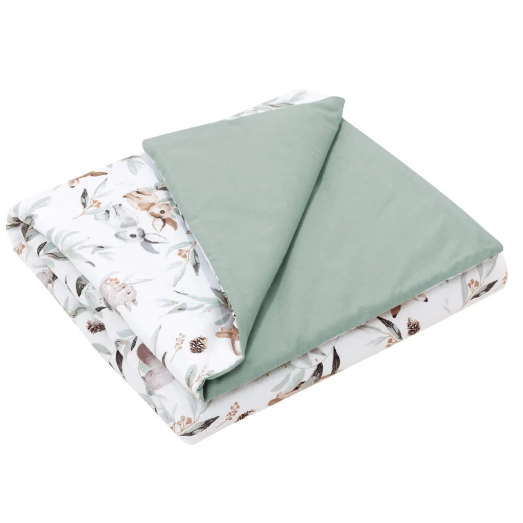 Paplan 100x135 - Green Groove Sage - pamut