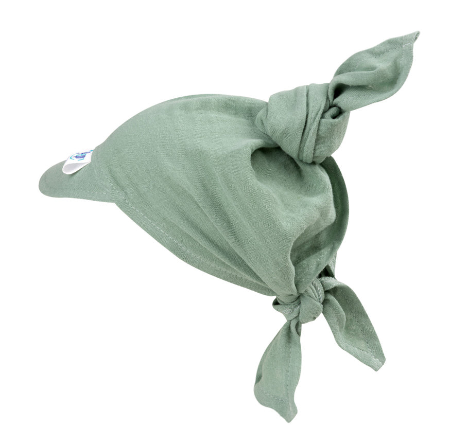 PREMIUM muszlin kendő napellenzővel S – green