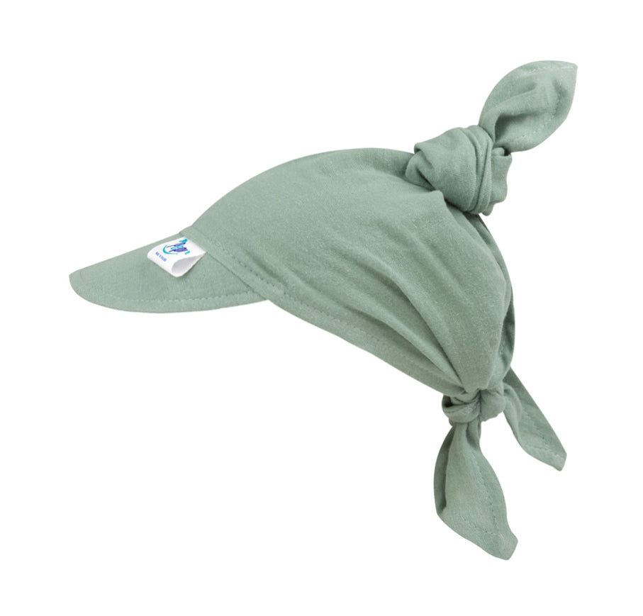 PREMIUM muszlin kendő napellenzővel M – green