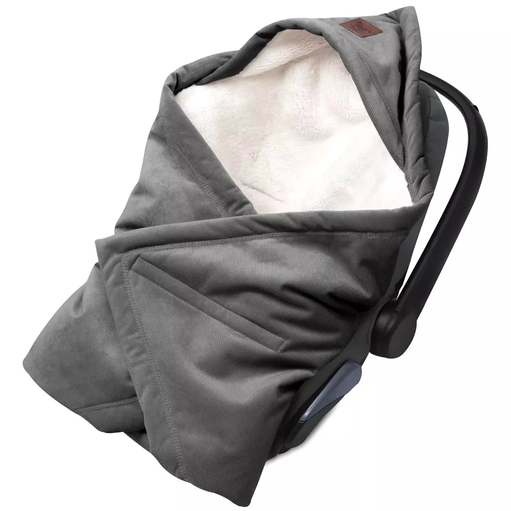 Autósülés-pólya Royal Comfort - grey - velvet