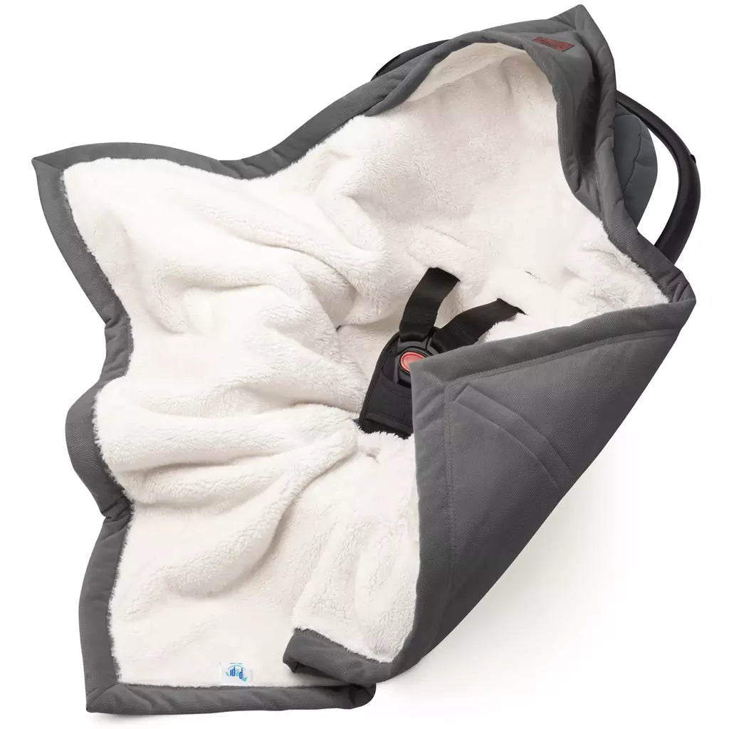 Autósülés-pólya Royal Comfort - grey - velvet
