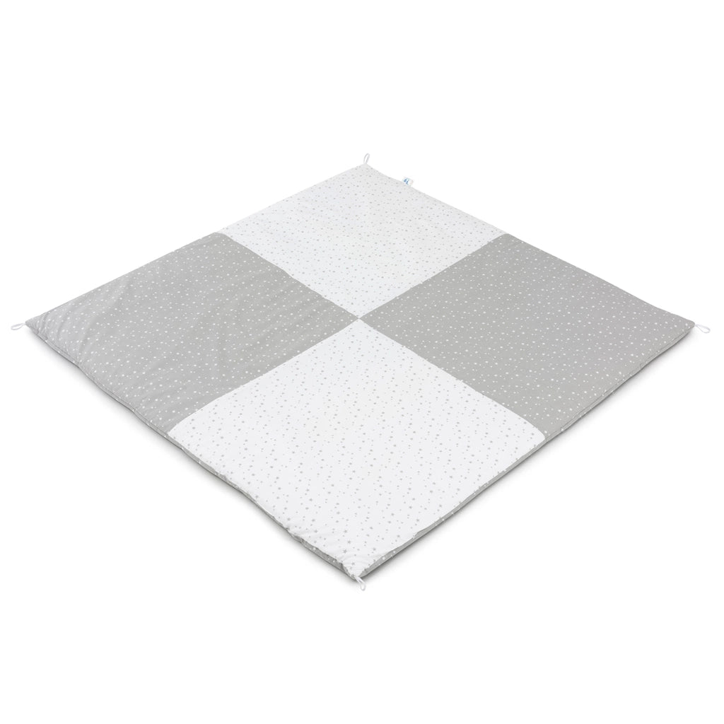 Sátor TIPI gyerekeknek Wigwam ablakkal - Grey Galaxy - szett szőnyeggel + AJÁNDÉK stabilizátor