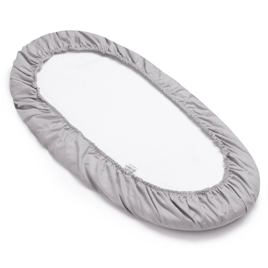 Lepedő mózeskosárba gumis - Grey