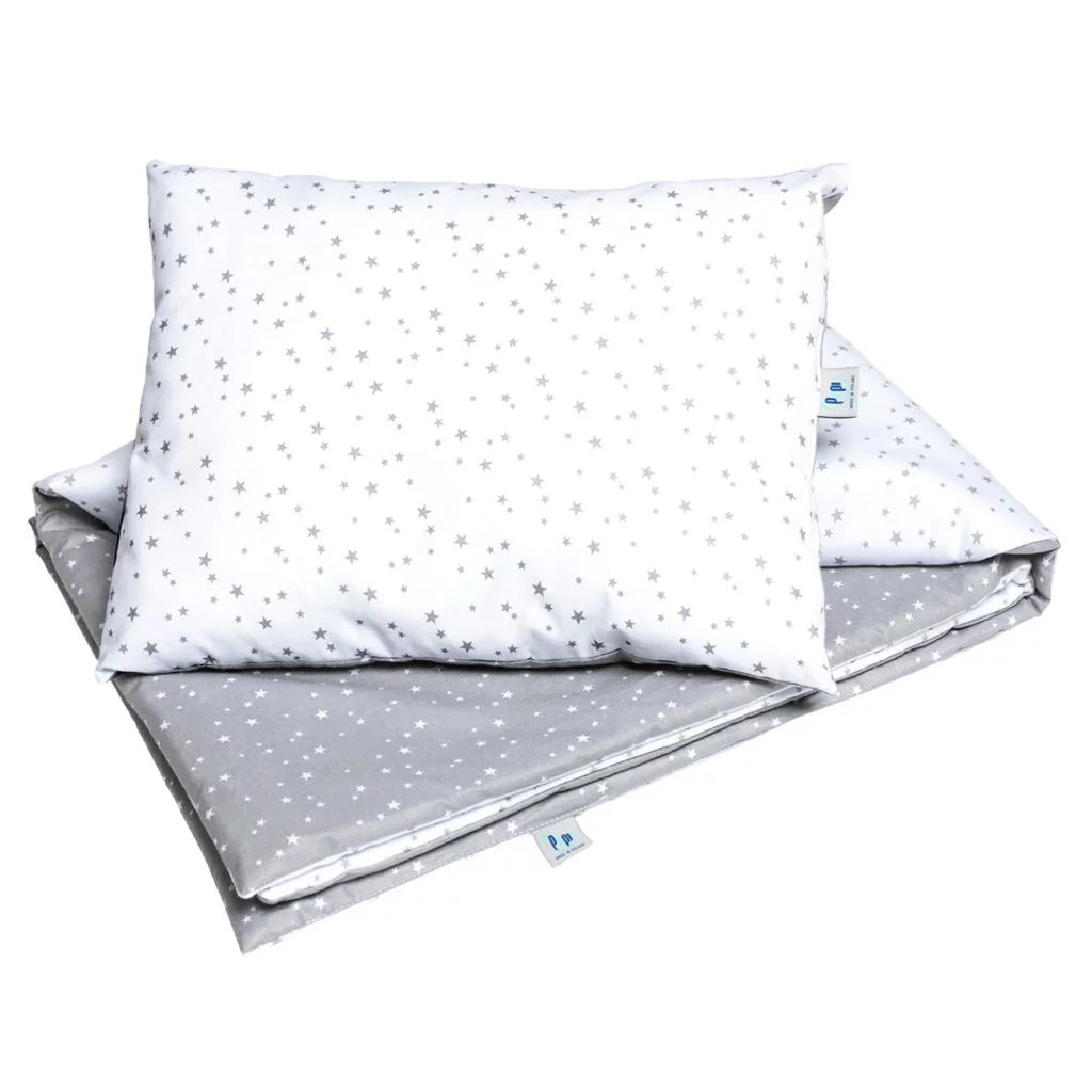 Szett 30×40-ös párna és 75×100-ös takaró – Grey Galaxy – pamut