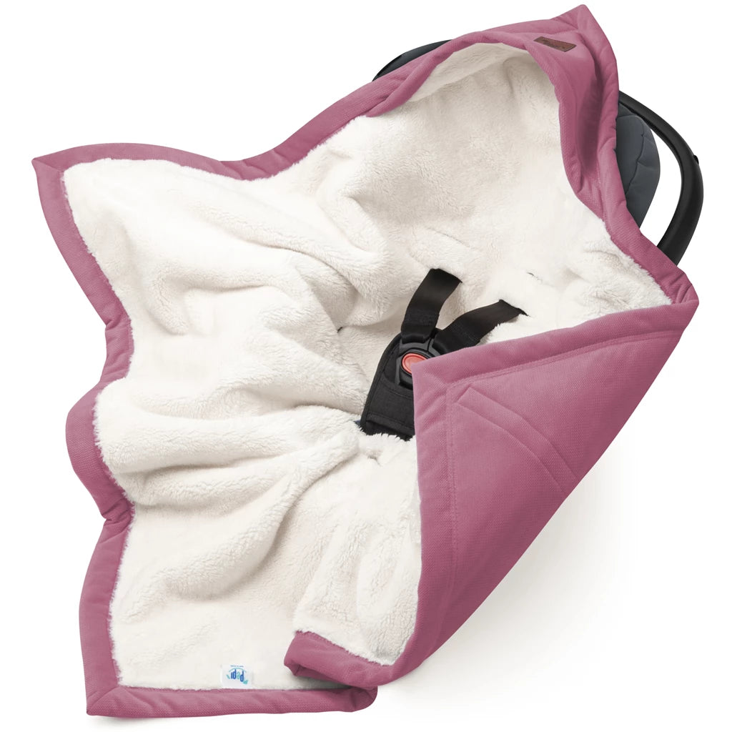 Autósülés-pólya Royal Comfort - old rosa - velvet
