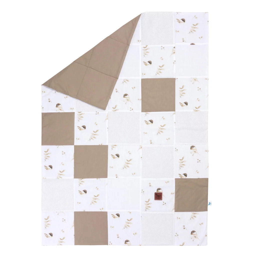 Paplan PATCHWORK 100x140 - Lovely Bird - pamut