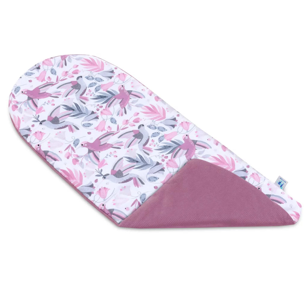 Matrac babafészekhez - Hummingbird old rosa - pamut/velvet