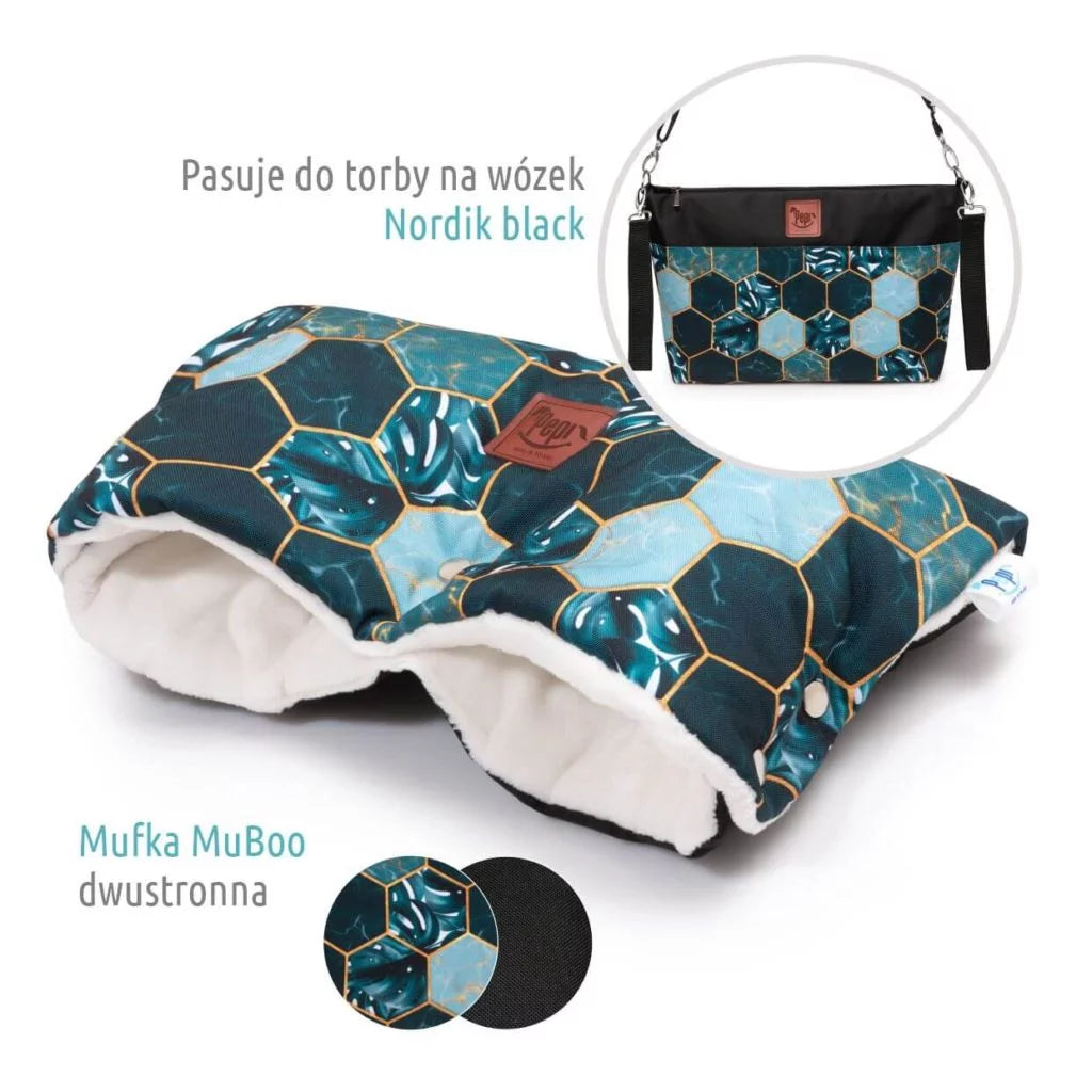 MuBoo babakocsi kézmelegítő – Nordik black