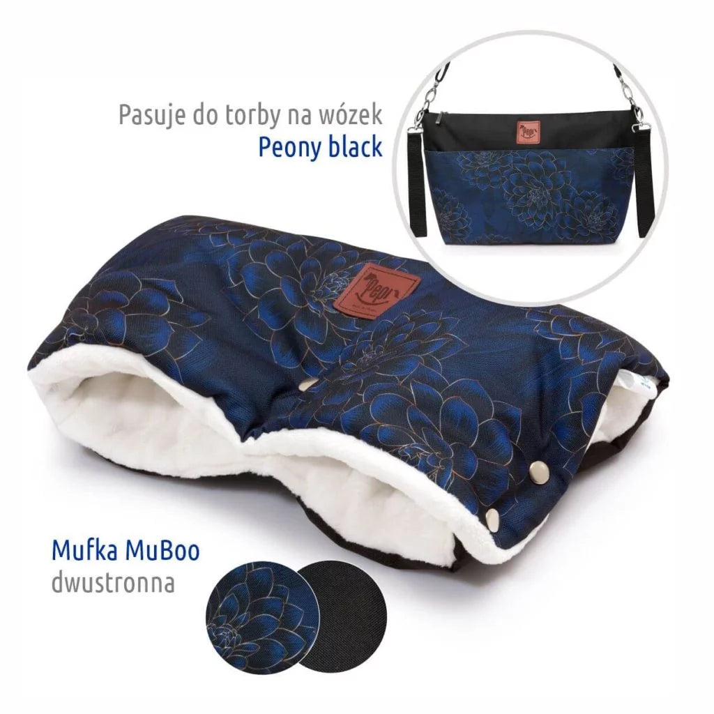 MuBoo babakocsi kézmelegítő – Peony black