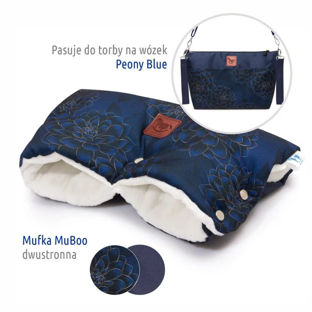 MuBoo babakocsi kézmelegítő – Peony blue