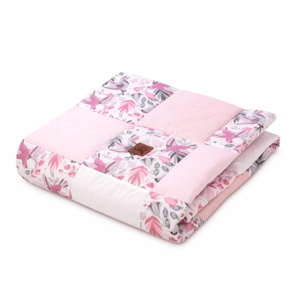 Paplan PATCHWORK 100x140 - Hummingbird - pamut