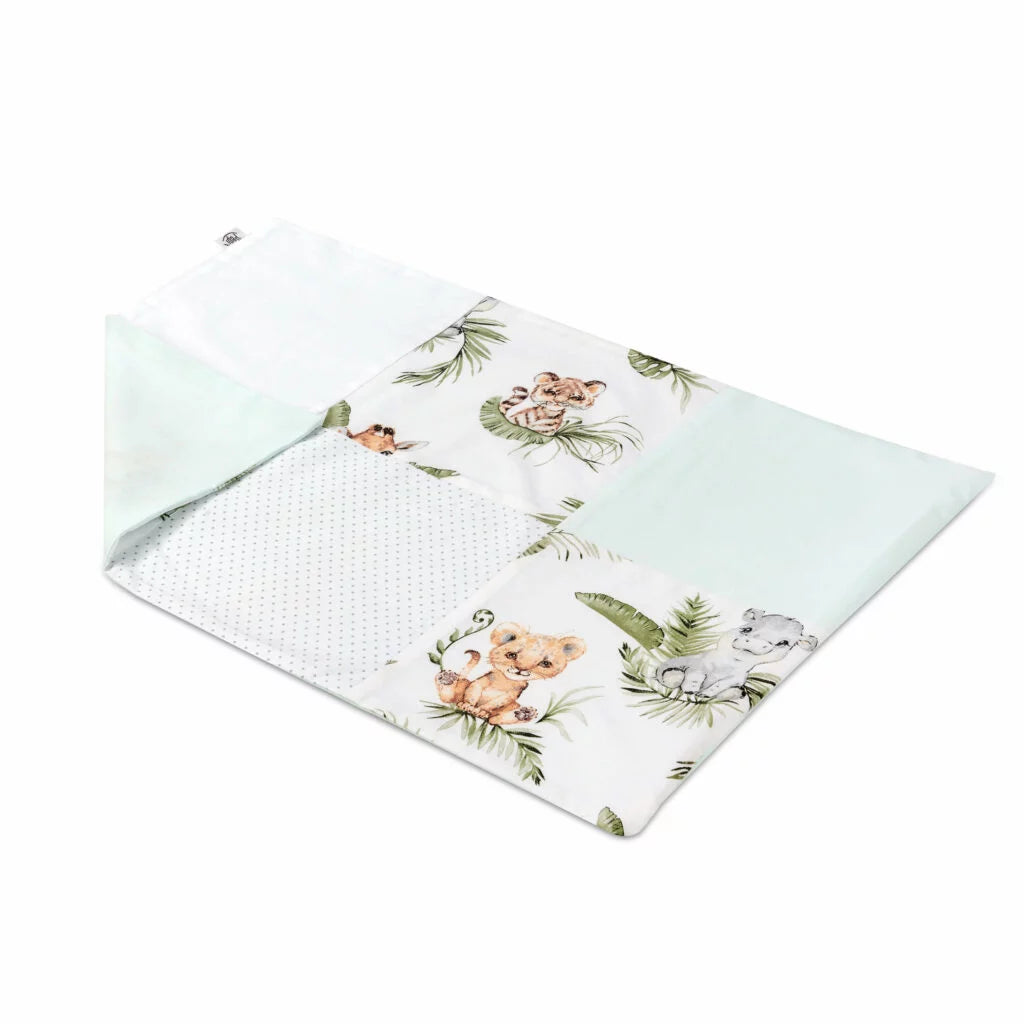 Párnahuzat patchwork 60×40 - Afrimals - pamut