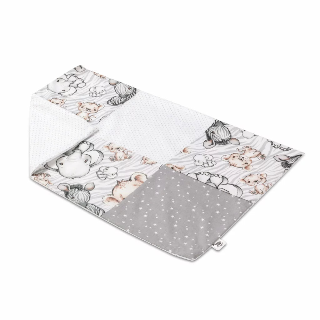 Párnahuzat patchwork 60×40 - Safari - pamut