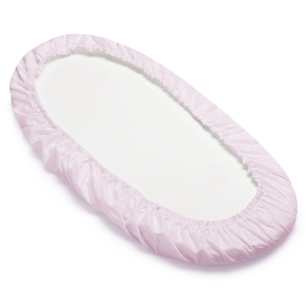 Lepedő mózeskosárba gumis - Pink