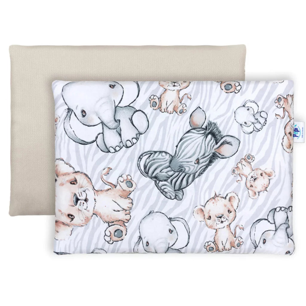 Lapos párna 25×35 - Safari cappucino - pamut/velvet
