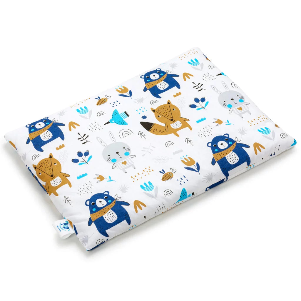 Lapos párna 30×40 - Blue Bear - pamut